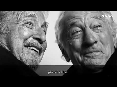 Robert De Niro e Al Pacino insieme per Moncler #ansa #news #cinema