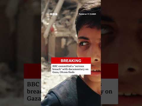 Ofcom says BBC Gaza documentary a ‘serious’ breach of rules. #BBCNews