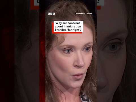 Question Time panel asked why concerns about immigration are branded ‘far right’. #BBCNews