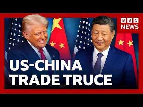 US and China agree one year trade truce | BBC News