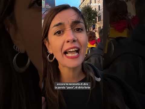 Roma, corteo per la Flotilla: in piazza oltre 300.000 manifestanti