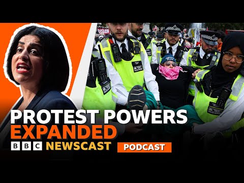 How will police use their new powers to restrict repeated protests? | BBC Newscast