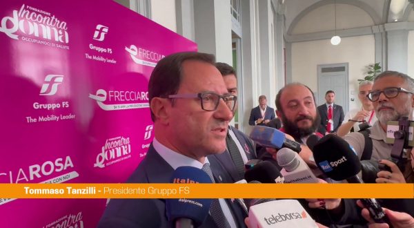 Fs, Tanzilli “Con Frecciarosa impegno per prevenzione dei tumori”