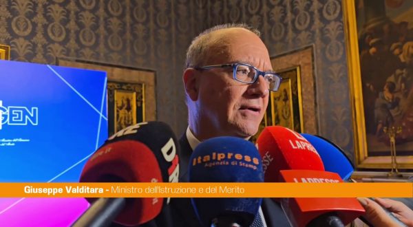 Valditara “Un miliardo per la scuola primaria, studente al centro”