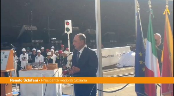 Inaugurazione traghetto Ro-Pax, Schifani “Momento di gioia”