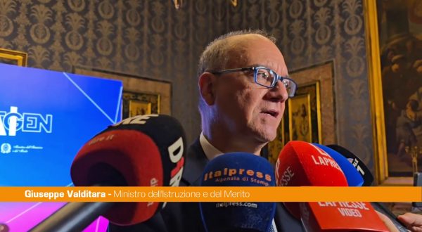 Scuola, Valditara “Un miliardo per Agenda Sud e Agenda Nord”