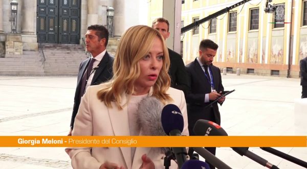 Gaza, Meloni “Ue sostenga il piano Trump, aspettiamo risposta Hamas”