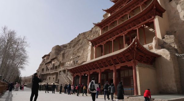 Cina, donazioni rafforzano sforzi di conservazione di Grotte di Dunhuang