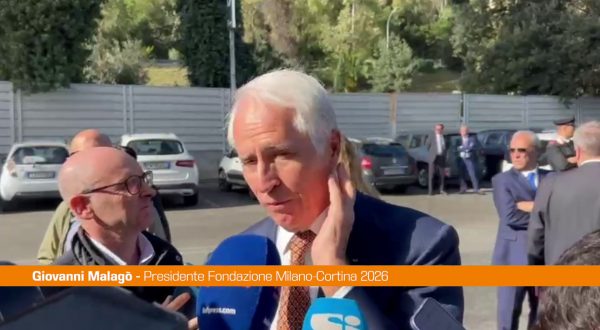 Milano-Cortina, Malagò “C’è la certezza di fare una cosa bellissima”