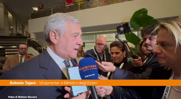 Tajani “Lavoriamo per permettere all’Ucraina di difendersi”