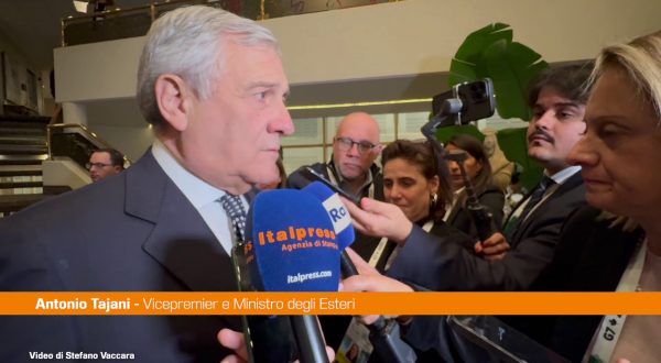 Gaza, Tajani “Priorità consolidare la tregua e aiutare la popolazione”