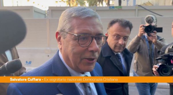 Inchiesta Palermo, Cuffaro arriva in tribunale “Sono fiducioso nella giustizia”