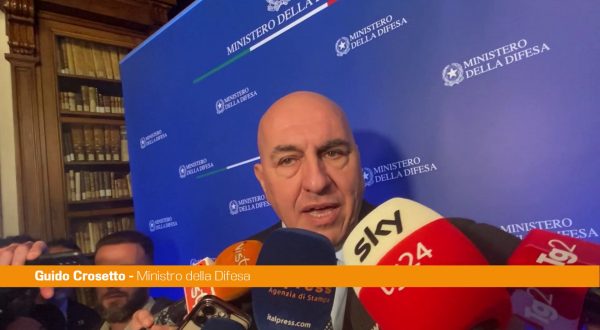 Crosetto “L’Italia ha il dovere di costruire una difesa da qualunque evenienza”