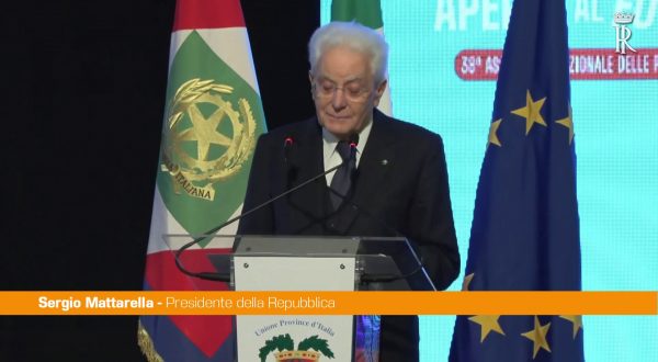 Mattarella “Le province sono parte integrante della vita democratica”