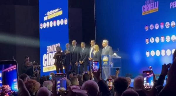 Regionali Campania, i leader del centrodestra a Napoli per Cirielli