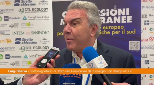 Sud, Sbarra “Cresce più del resto del Paese con azione governo”