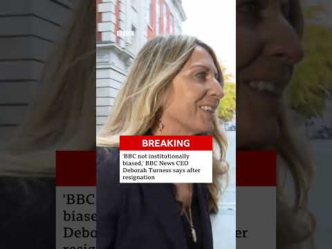 BBC News CEO Deborah Turness: BBC is not institutionally biased. #BBCNews