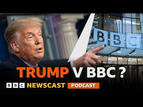Will President Trump face the BBC in court in $1bn legal battle? | BBC Newscast