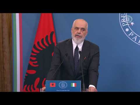 Vertice Intergovernativo Italia-Albania, scambio di accordi e dichiarazioni alla stampa