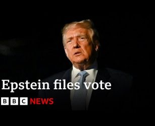Donald Trump urges Republicans to vote to release Epstein files | BBC News