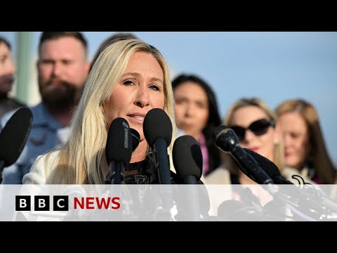 US lawmaker Marjorie Taylor Greene to resign | BBC News