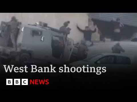 Video show Israeli forces shooting dead Palestinian prisoners in occupied West Bank | BBC News