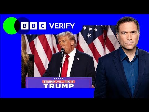 One year on since Donald Trump’s US presidential election victory | BBC News