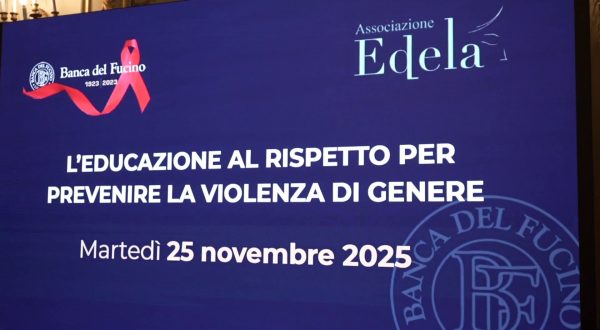 Banca del Fucino e associazione Edela insieme contro la violenza di genere
