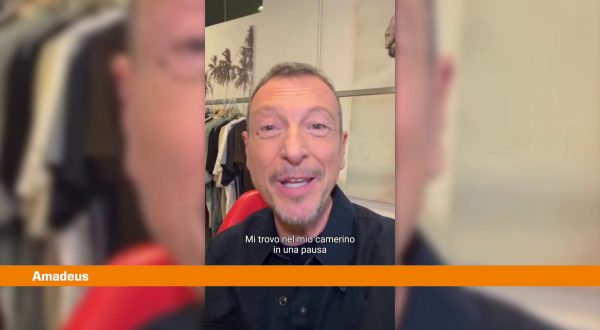 Amadeus conduce la terza edizione dei Siae Music Awards “Celebriamo la musica”