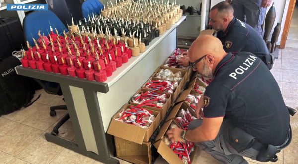Sequestrati a Catania 1500 ordigni esplosivi spediti tramite corriere