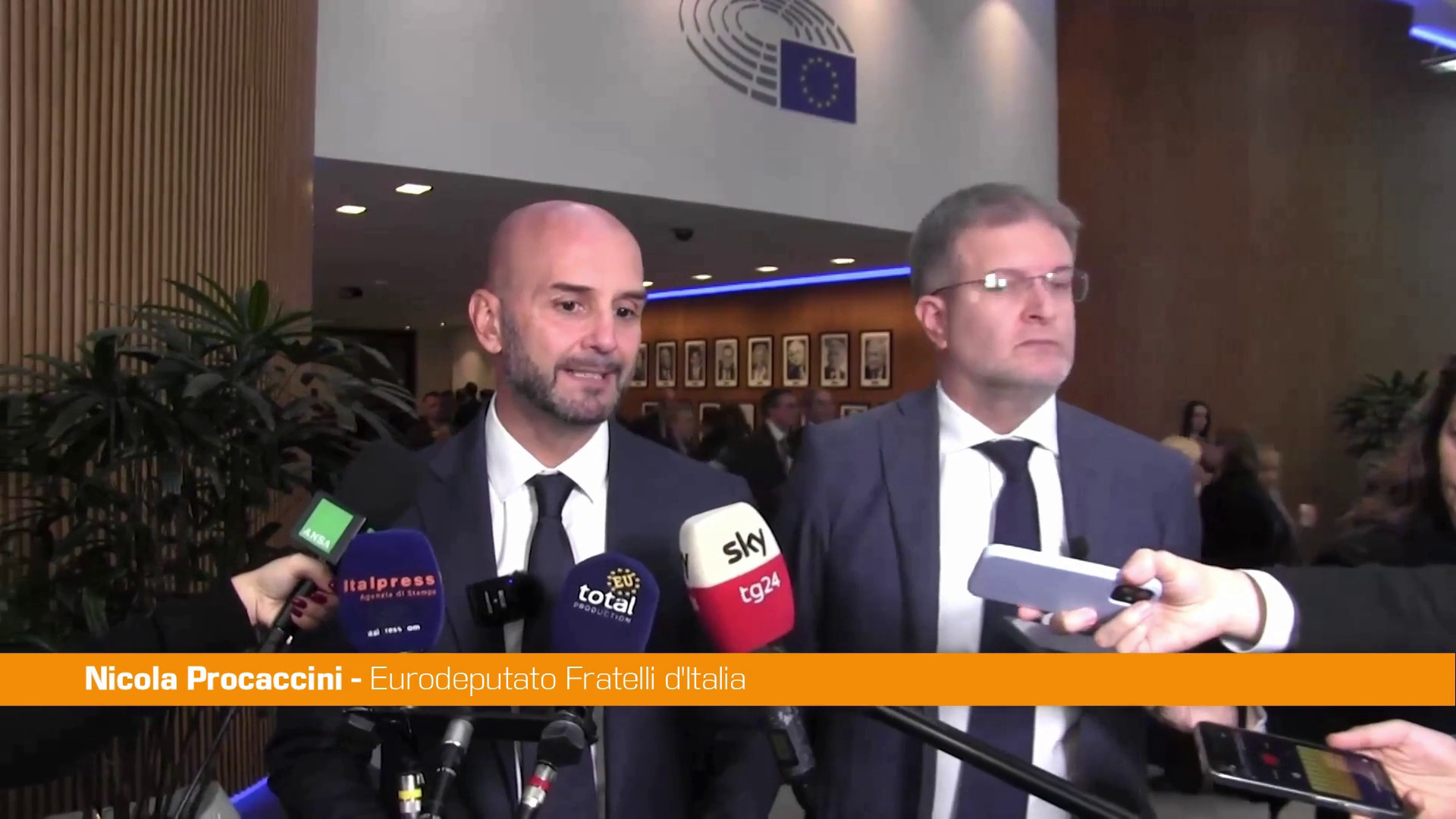 Ue, Procaccini “Grazie al centrodestra sta tornando il buon senso”