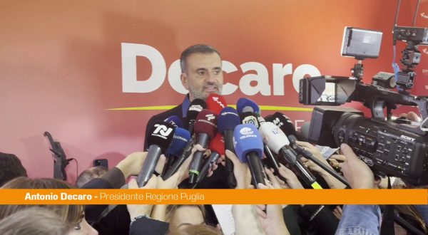 Puglia, Decaro eletto presidente “Risultato straordinario, da domani al lavoro”