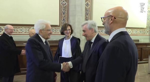 Mattarella all’inaugurazione dell’Anno Accademico a Lucca