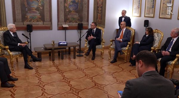 Mattarella riceve una delegazione di Federcasa