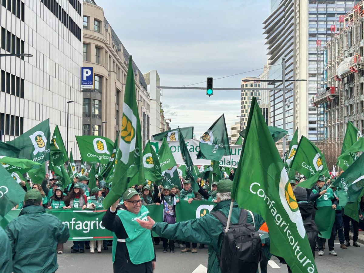 L&rsquo;agricoltura protesta a Bruxelles, Giansanti &ldquo;Asset strategico per l&rsquo;Europa&rdquo;