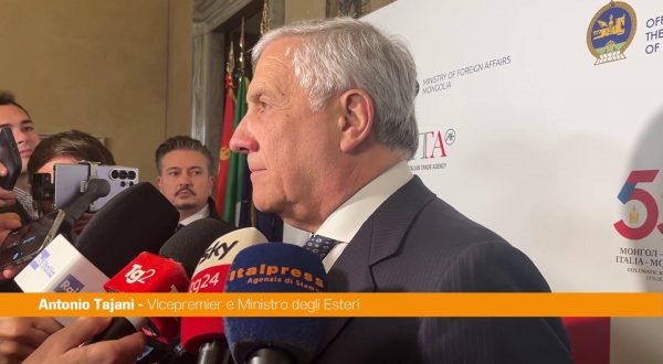 Tajani “Ottime relazioni tra Italia e Mongolia”