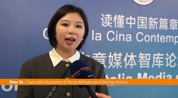 Media, Diao Ze (Xinhua) “Felici della partnership con Italpress, sarà successo”
