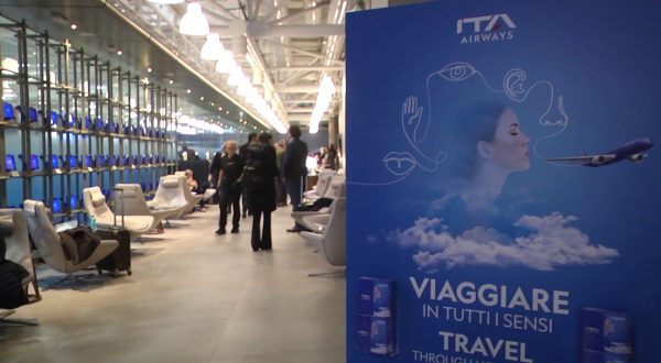 ITA Airways rinnova l’Hangar Lounge di Roma Fiumicino