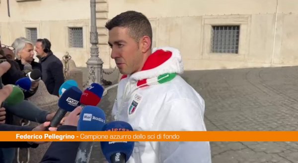 Pellegrino “Bello condividere con Fontana ruolo di portabandiera”