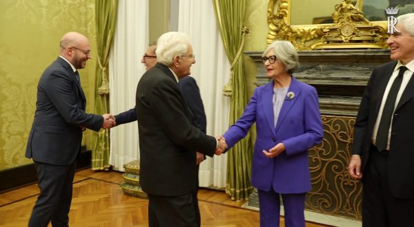 Mattarella alla presentazione dei discorsi parlamentari di Napolitano
