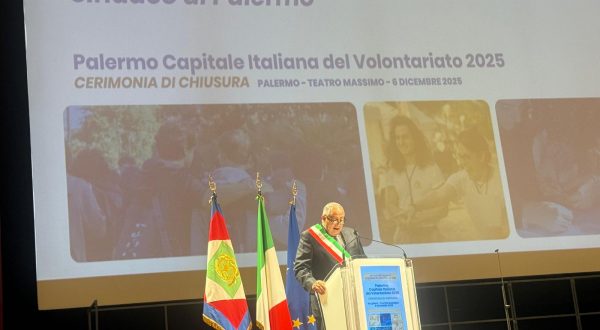 Palermo Capitale italiana del Volontariato 2025, Lagalla: “Mattarella fondamentale riferimento morale”