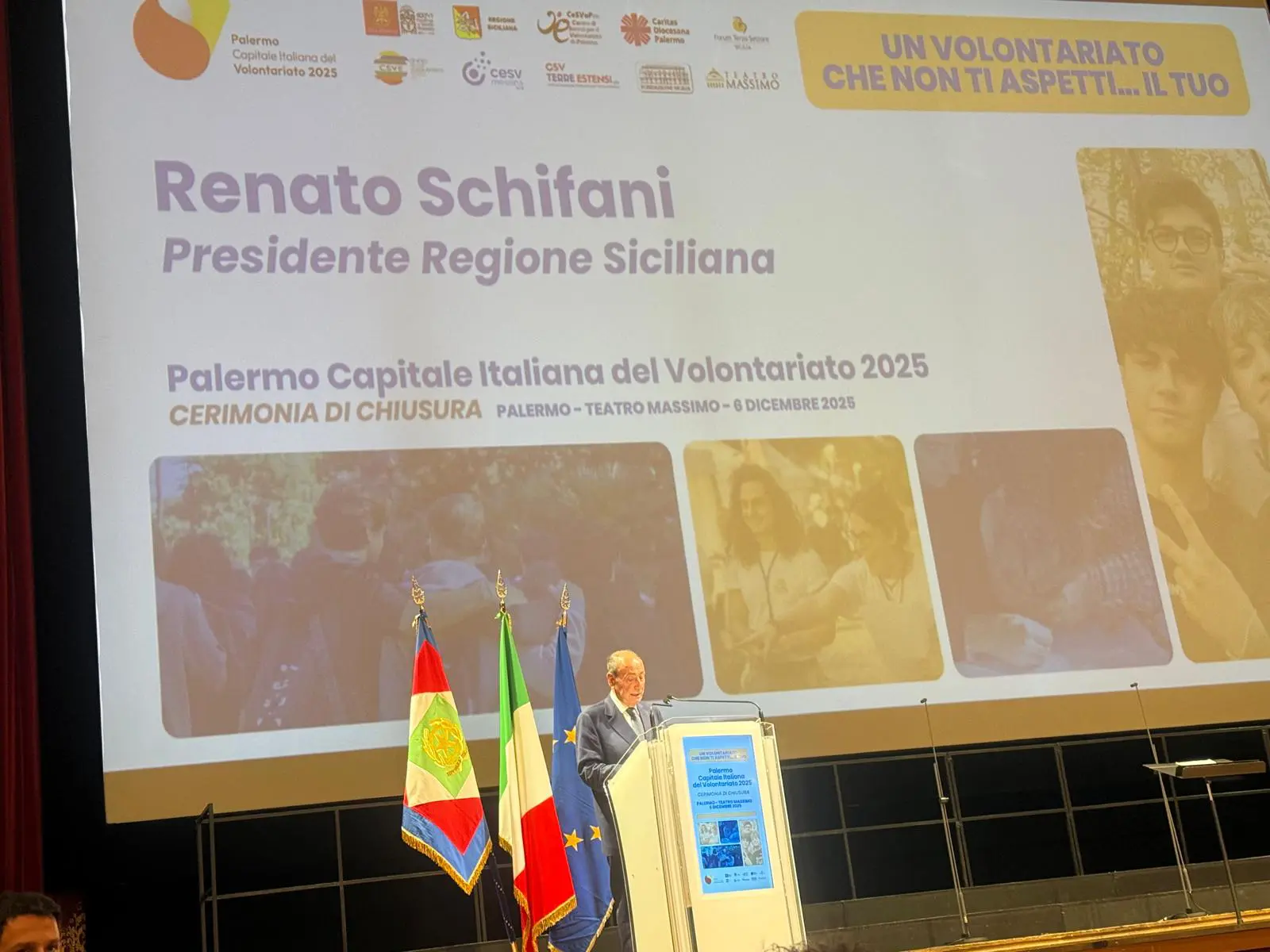 Palermo Capitale italiana del Volontariato 2025, Schifani: “Il terzo settore è una ricchezza italiana”