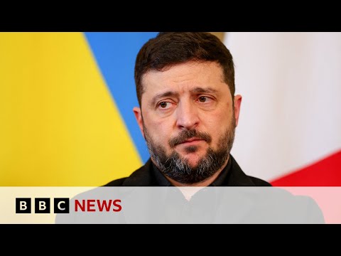 Ukraine ‘ready for elections’ if partners guarantee security, Zelensky says | BBC News