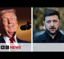 Trump says Zelensky using war as reason to not hold election | BBC News