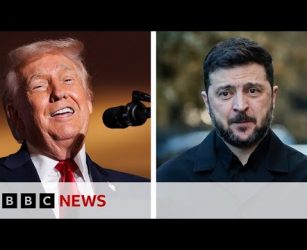 Trump says Zelensky using war as reason to not hold election | BBC News