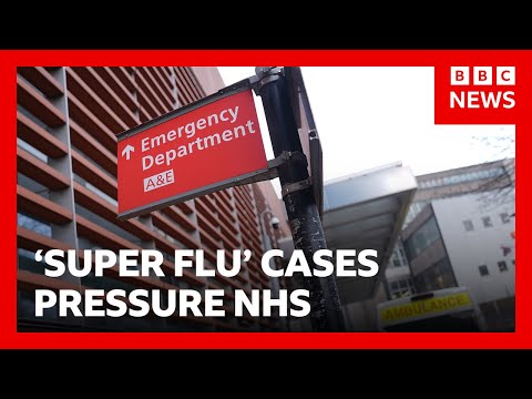 England hospitals face record flu patients | BBC News