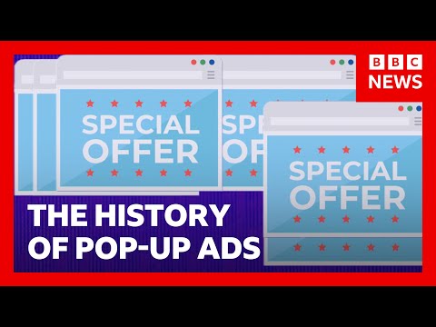 Where did pop-up ads come from?  | BBC News