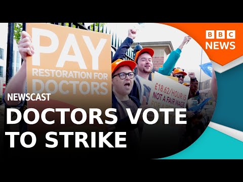 Doctor strikes and rising flu cases – how will the NHS cope? | BBC Newscast