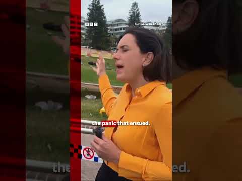 Mountain of flowers at Bondi as Sydney mourns attack victims. #BBCNews