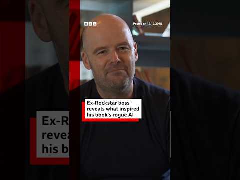 Ex-Rockstar boss reveals what inspired his book’s rogue AI. #Gaming #DanHouser #BBCNews